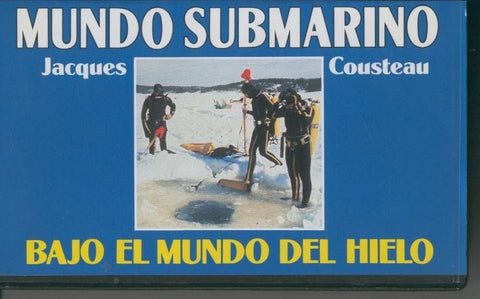 Video VHS: Jacques Cousteau: Mundo Submarino numero 27: Bajo el mundo del hielo