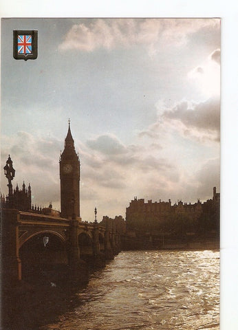 Postal 024266 : Big Ben and Westminster bridge London