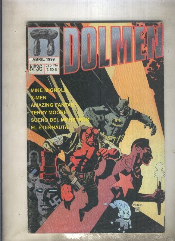 Dolmen numero 036: Mike Mignola-El Eternauta