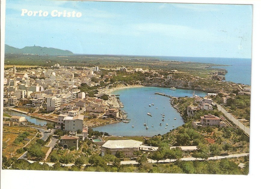 Postal 039819 : Mallorca (Baleares) España. Manacor. Porto Cristo. Vista aerea