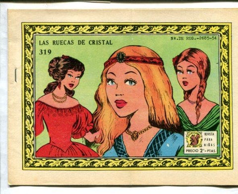 Ardillita 2 pts numero 319: Las ruecas de cristal