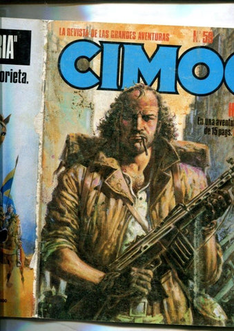 Cimoc revista numero 059 (numerado 1 en interior, procede de retapado)