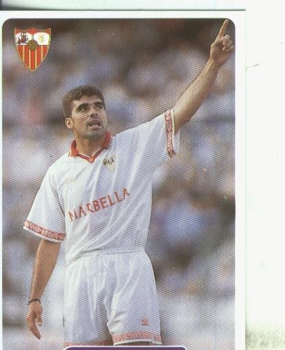 Cromos: Las fichas de la liga 95/96-Sevilla: Juanito