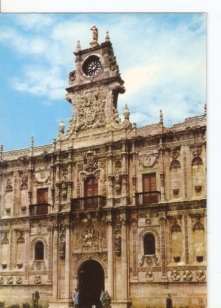 Postal 046872 : Leon. Hostal de San Marcos. Puerta Principal