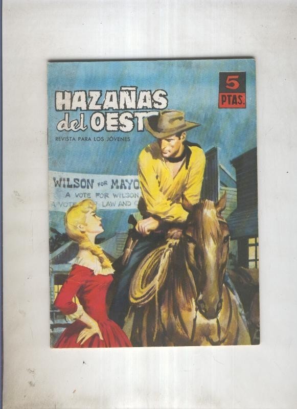 Hazañas del Oeste numero 063: Una carta en reserva (Losada)