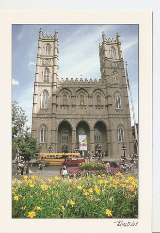Postal 043872 : Vieux-Montreal. The Notre-Dame Basilica