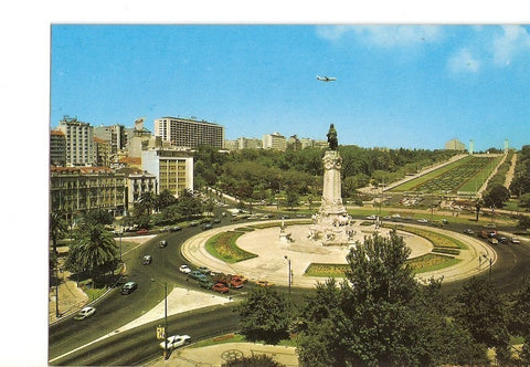 Postal 020832 : Praça de Marques de Pombal, Lisboa - Portugal