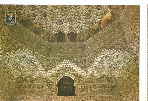 Postal 047263 : Granada. Alhambra. Techo Sala Dos Hermanas