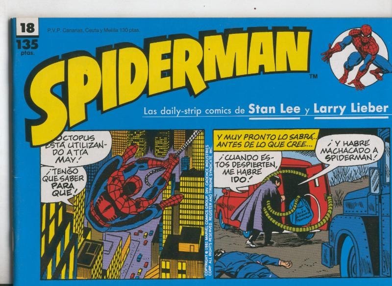 Spiderman tiras de prensa numero 18: la estrella del desierto
