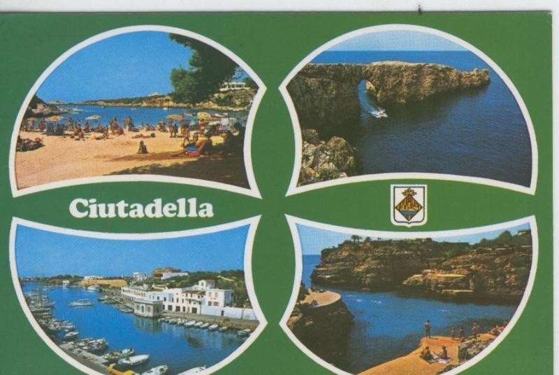 Postal 007391 : Vistas de Ciutadella, Menorca