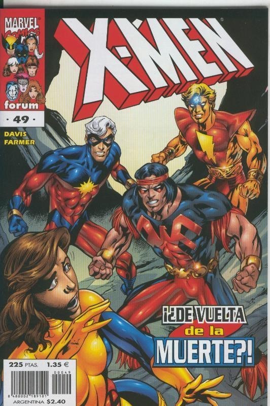X Men volumen 2 numero 49