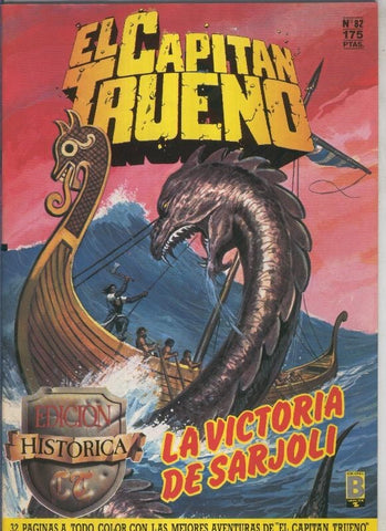 El Capitan Trueno edicion historica numero 082: La victoria de Sarjoli