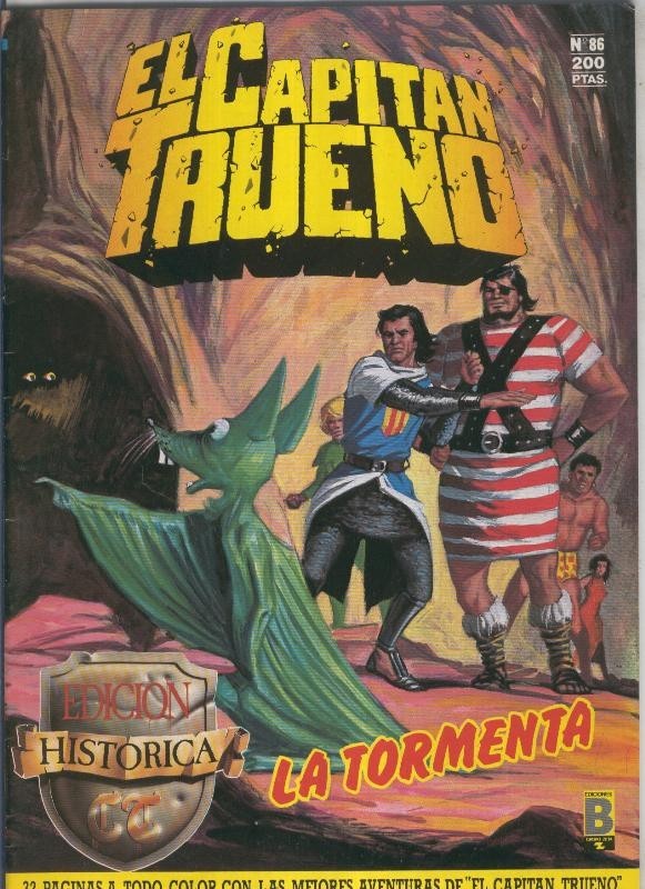 El Capitan Trueno edicion historica numero 086:La tormenta