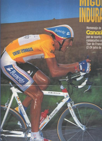 Poster Miguel Indurain