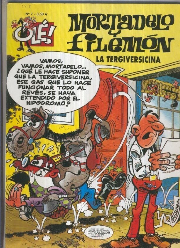 Ole numero 007: Mortadelo y Filemon : La Tergiversicina
