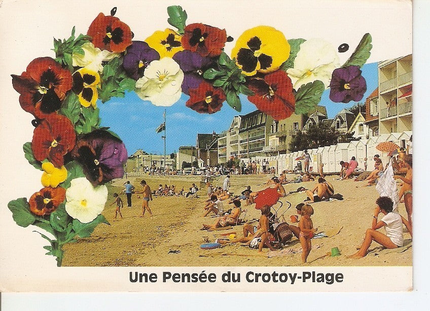 Postal 040187 : La Cote dOpale. Le Crotoy-Plage (Somme 80). La Plage