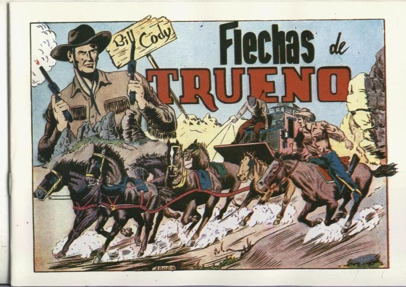 Bill Cody, facsimil numero 08: Flechas de trueno