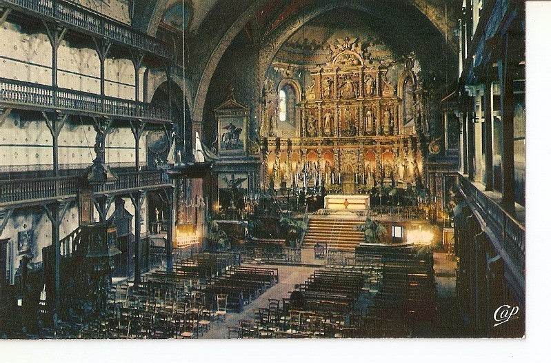 Postal 037000 : Saint-Jean-de-Luz. LEglise ou fut celebre la mariage de Louis XIV et Marie-Th´rese (1660