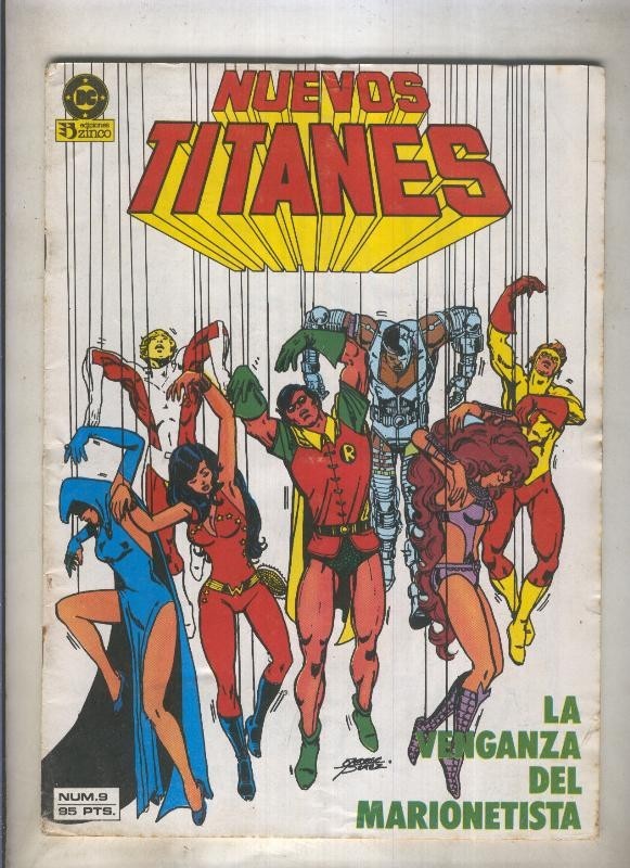 Nuevos Titanes volumen 1 numero 09 (numerado 5 en trasera)