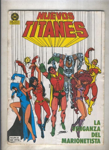 Nuevos Titanes volumen 1 numero 09 (numerado 5 en trasera)
