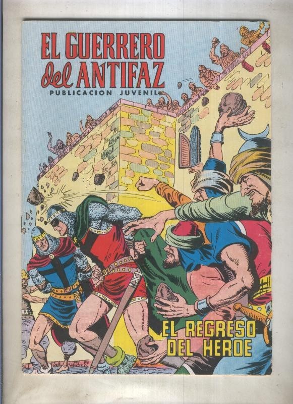 El Guerrero del Antifaz color numero 175: El regreso del heroe (numerado 1 en trasera)