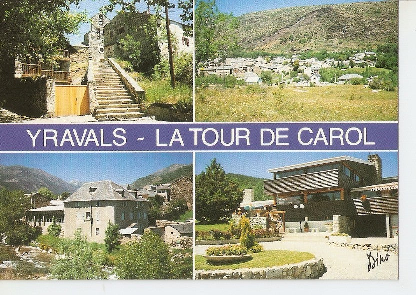 Postal 043594 : La Tour de Carol. Village Familie Vacances. Maison de vacances lAravo