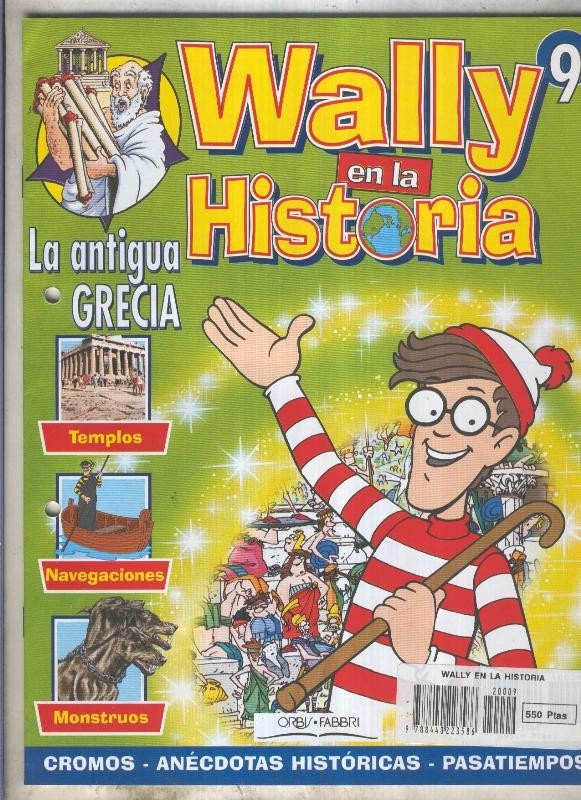 Wally en la historia numero 09: La antigua Grecia