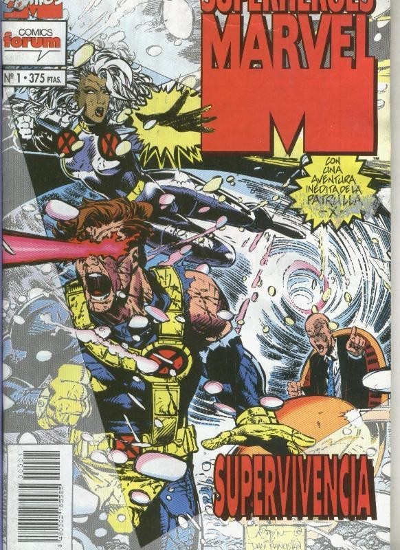 Superheroes Marvel numero 01: Patrulla X