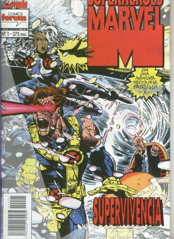 Superheroes Marvel numero 01: Patrulla X