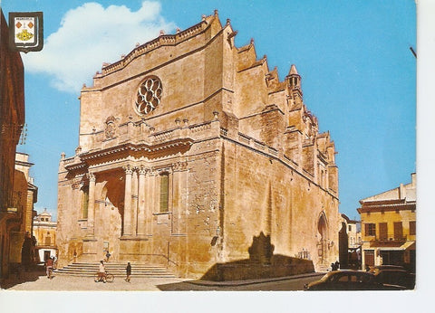 Postal 024376 : Primera coleccion de Catedrales. Imagenes Escudo de Oro. La catedral Menorca