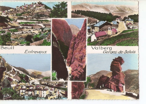 Postal 032958 : Le Circuit Cians et Daluis
