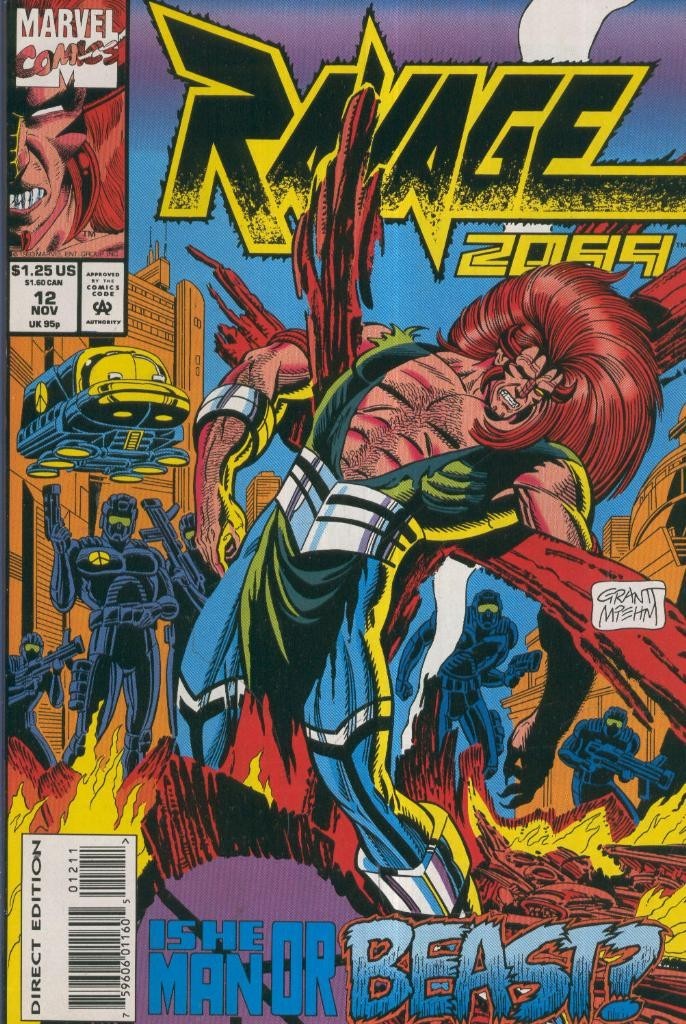 RAVAGE 2099, Vol.1 No.12: Nature of the Beast