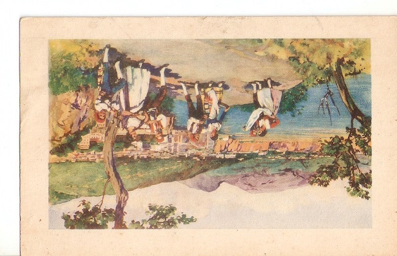 Postal 027883 : Sorrento - La Tarantella
