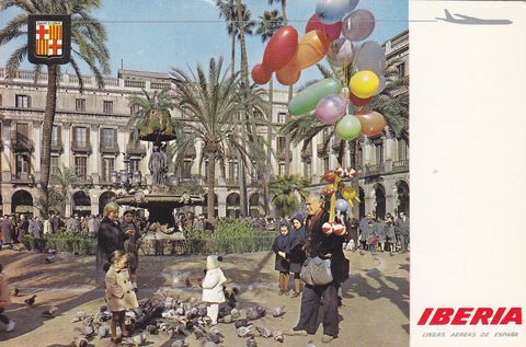 Postal 60046: Plaza real (Barcelona) 