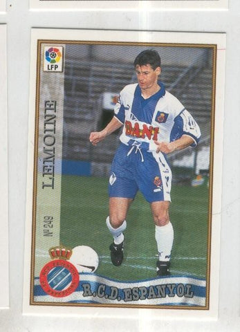 Cromo Liga 97/98: R.C.D.Espanyol numero 249: Lemoine