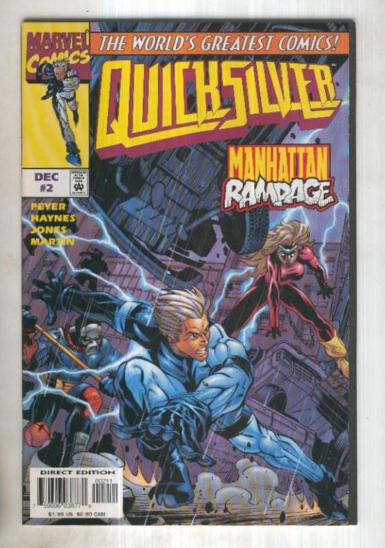 QUICKSILVER Vol.1, No.02: The Wrong Day (Marvel 1997)