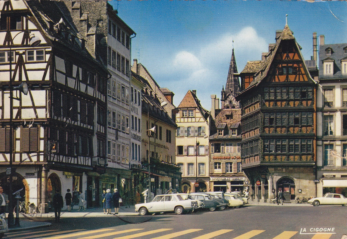 Postal 60805:  Plaza de la Catedral. Estrasburgo