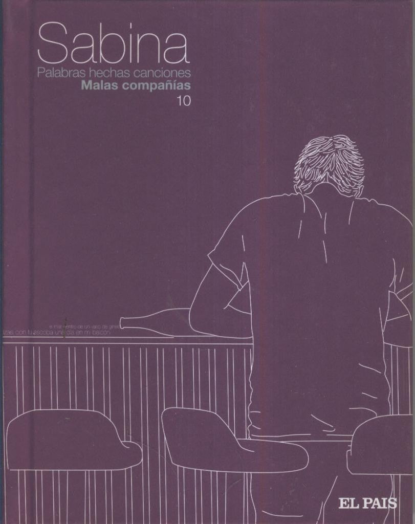 Cd Musica: SABINA, PALABRAS HECHAS CANCIONES, No.10: Malas compañias