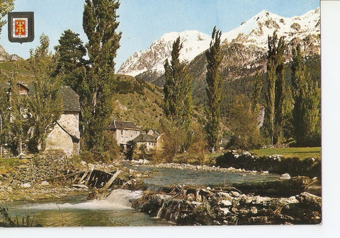 Postal 031371 : Pirineo Aragones (Huesca). Sallent de Gallego (Valle de Tena). Rio Aguas Limpias