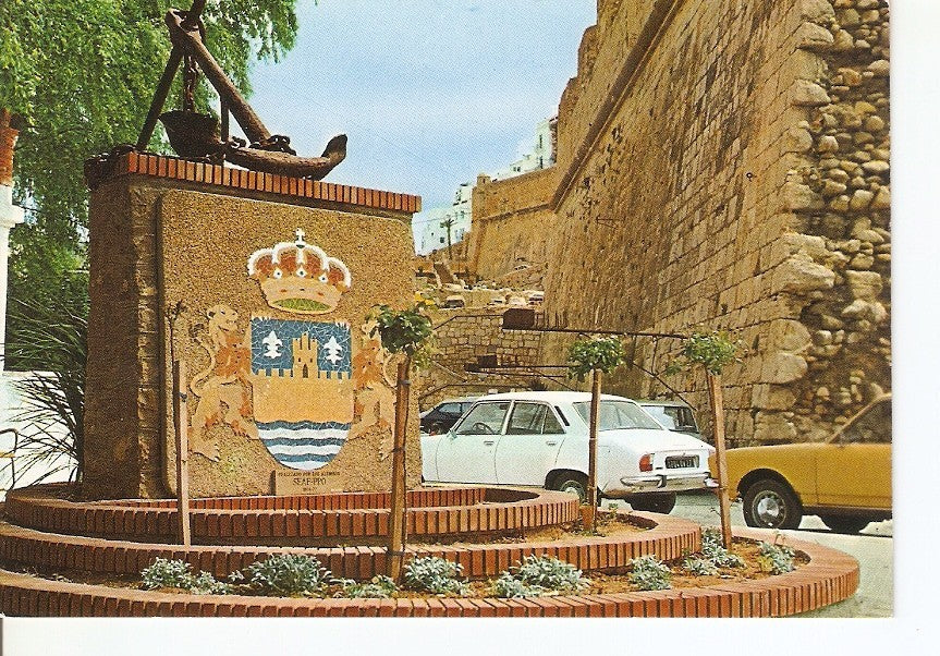 Postal 028386 : Costa del Azahar, Peñiscola. Murallas