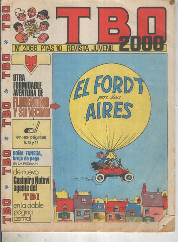 TBO 2000 numero 2066: Ford T (Tillieux) (numerado 2 en trasera)