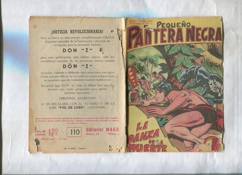 Pequeño Pantera Negra numero 110: La danza de la muerte