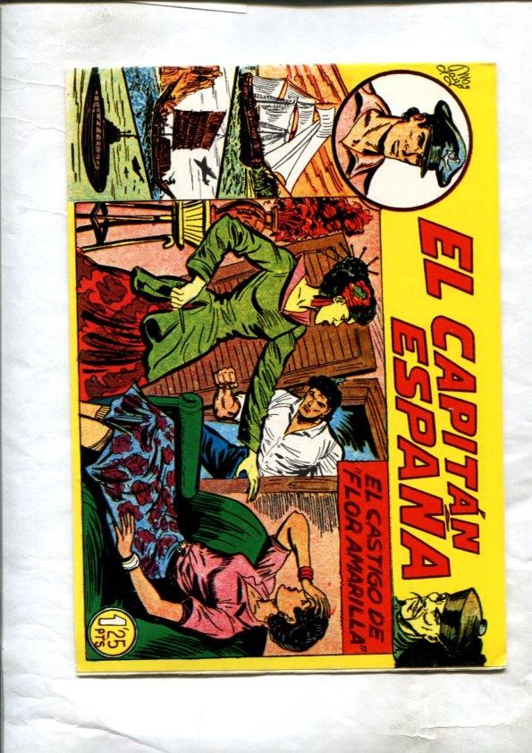 El Capitan España facsimil numero 32: El castigo de Flor Amarilla