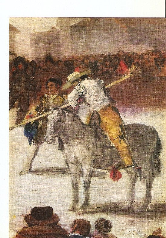 Postal 022104 : Corrida de toros, Goya