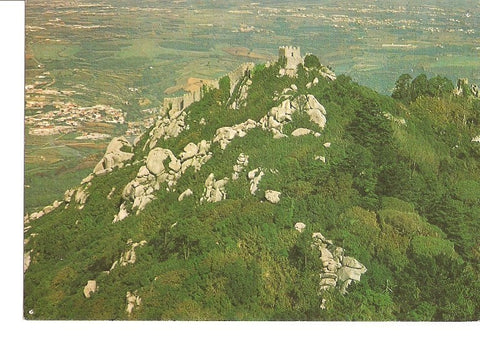 Postal 022602 : Castelo dos Mouros e Vista parcial, Sintra (Portugal)
