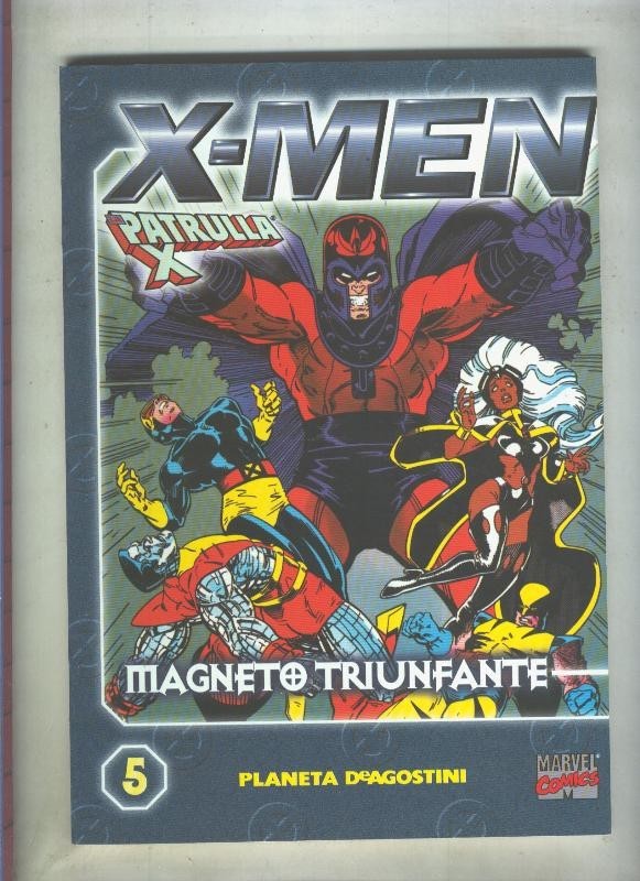 Coleccionable X Men / La Patrulla X numero 05  (subrayado algun credito por dueño original)