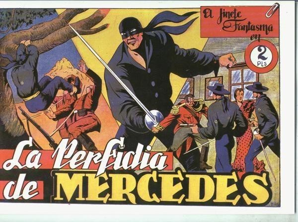Facsimil: El Jinete Fantasma numero 046: La perfidia de Mercedes