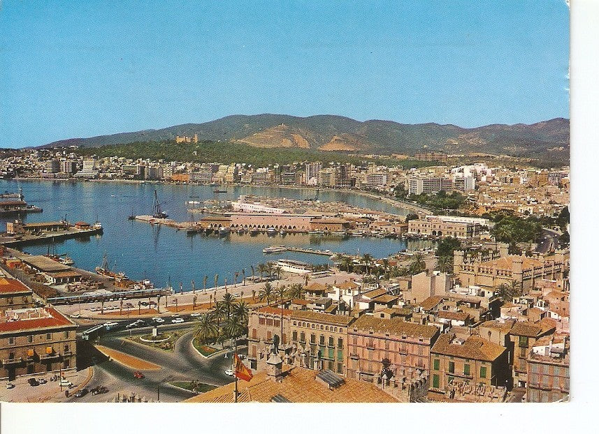 Postal 042457 : Palma de Mallorca. Vista panoramica del puerto