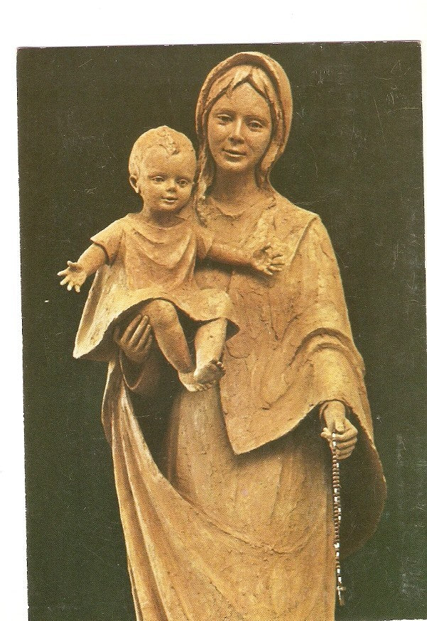 Postal 028381 : Madonna del Sorriso - Ganghereto, Scultura A. Ballan