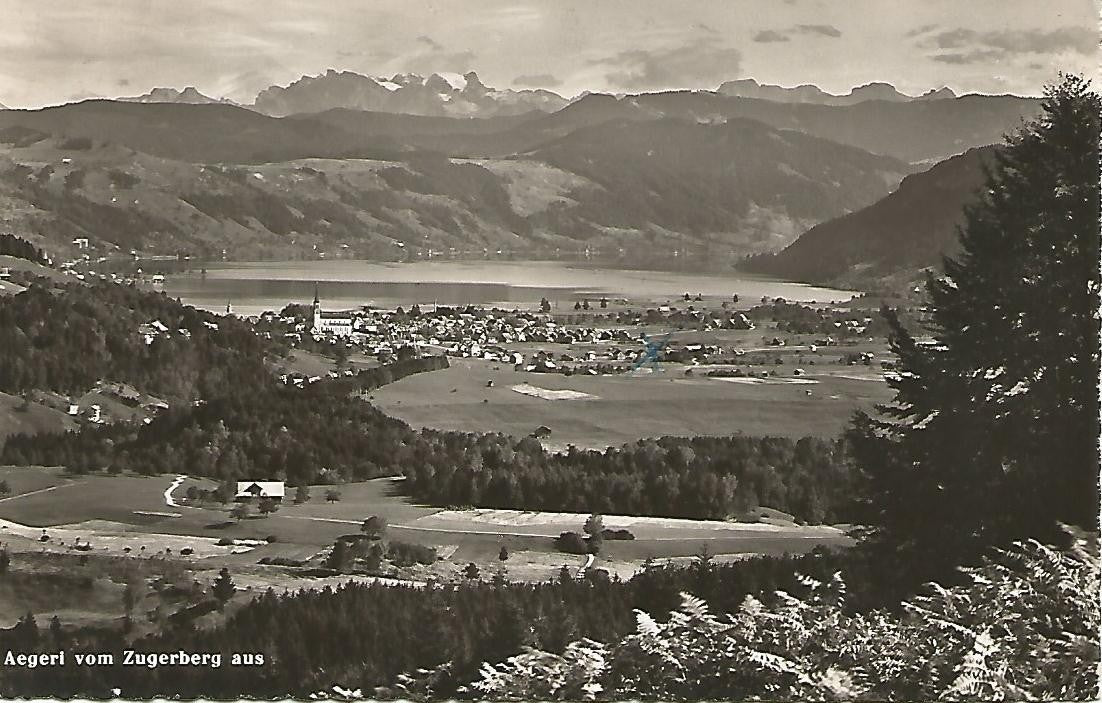 Postal 51542: ZUGERBERG - Vista aerea